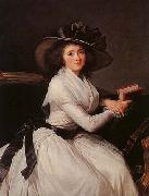eisabeth Vige-Lebrun Portrait of Marie Charlotte Bontemps oil painting reproduction